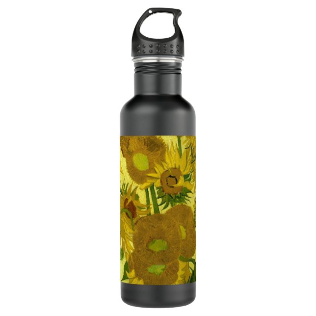 Sunflowers, 1889 710 ml water bottle (Front)