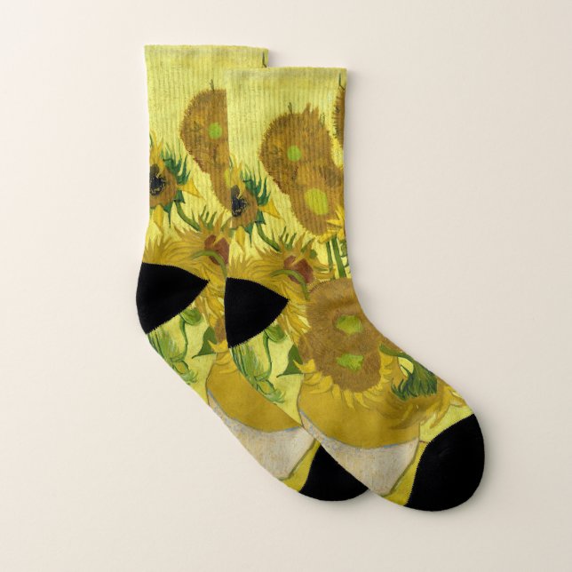 Sunflowers, 1889 socks (Pair)