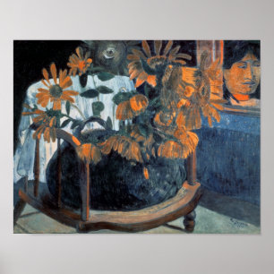 Sunflowers, 1901 poster