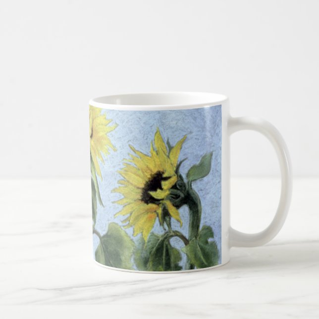 Sunflowers 1996 coffee mug (Right)