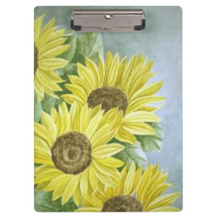 Sunflowers 3 clipboard