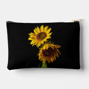 Sunflowers accessory pouch