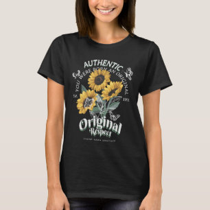 Sunflowers and Butterflies Graphic T-Shirt