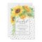 Sunflowers and Polka Dots Floral Bridal Shower