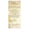 Sunflowers Antique Reproduction Wedding Table Menu