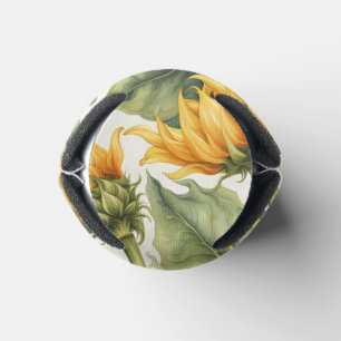 Sunflowers Art Pattern Design  Can Cooler
