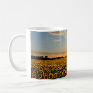 Sunflowers at Sunset Coffee Mug