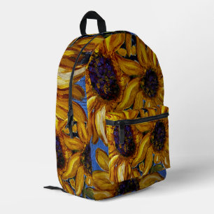 Sunflowers Back Pack