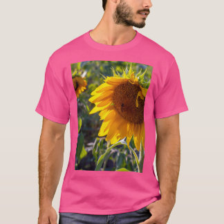 Sunflowers blooming in a field T-Shirt