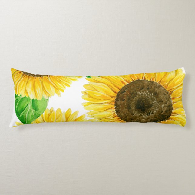 Sunflowers Body Cushion (Front)