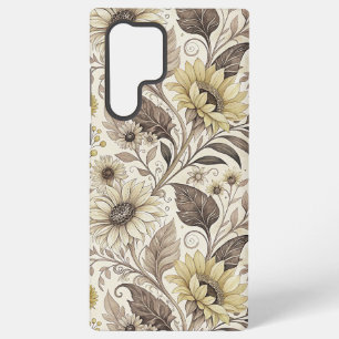 Sunflowers Boho Art Nouveau Samsung Galaxy Case
