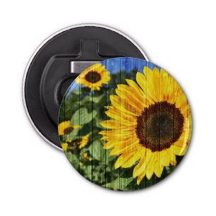 Sunflowers  bottle opener