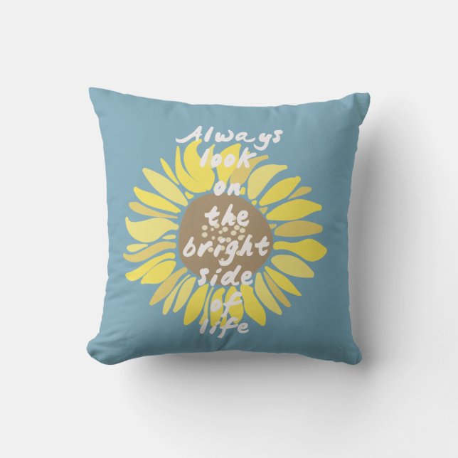 Sunflowers Bright Side Cushion (Front)