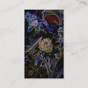 SUNFLOWERS BUSINESS CARD