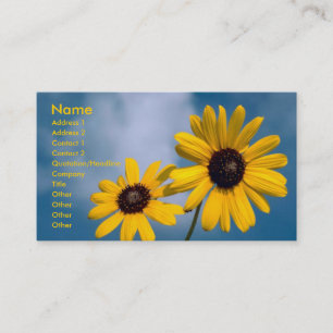 Sunflowers Business Card