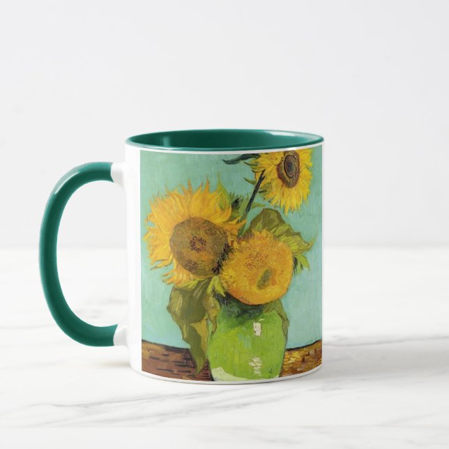 Sunflowers by Van Gogh Mug (Left)
