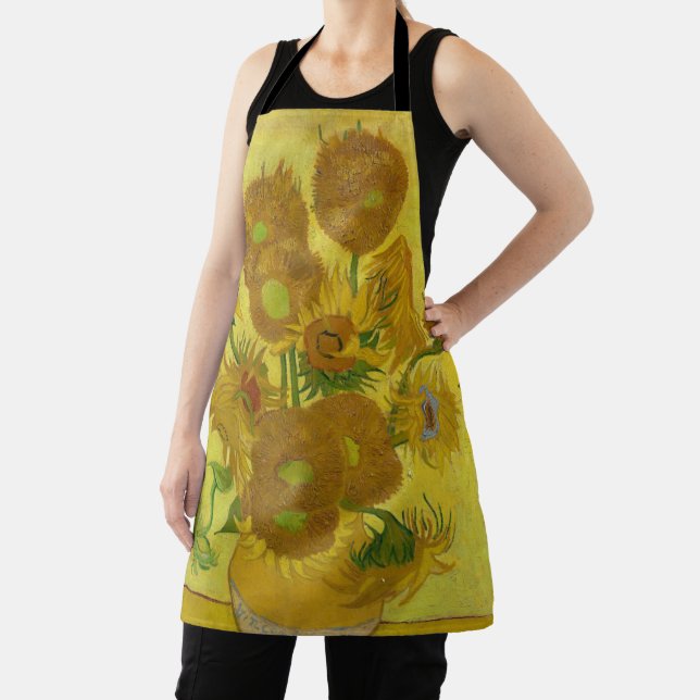 Sunflowers by Van Gogh Painting Art Apron (Insitu)