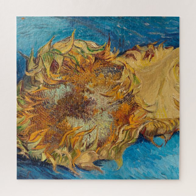 Sunflowers by Van Gogh Painting Art Jigsaw Puzzle (Vertical)