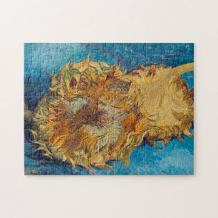 Sunflowers by Van Gogh Painting Art Jigsaw Puzzle