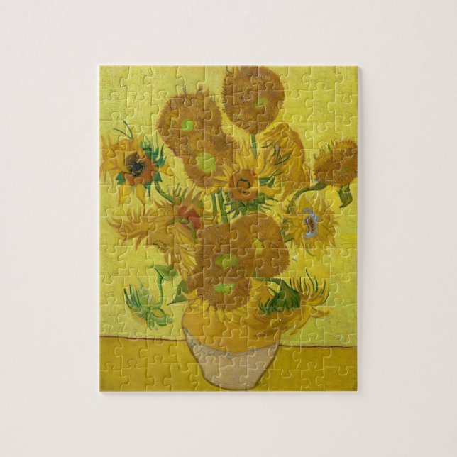 Sunflowers by Van Gogh Painting Art Jigsaw Puzzle (Vertical)