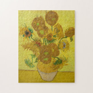 Sunflowers by Van Gogh Painting Art Jigsaw Puzzle