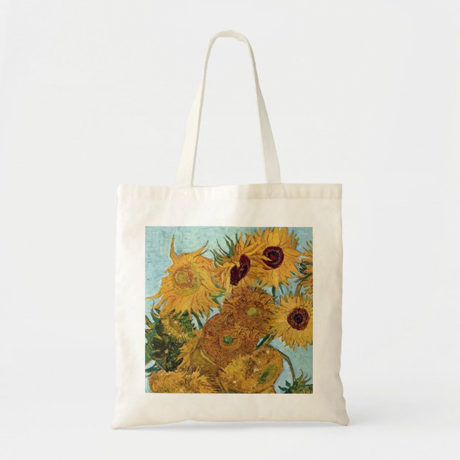 Sunflowers by Van Gogh Tote Bag (Front)