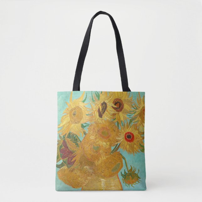 Sunflowers by Van Gogh Tote Bag (Front)