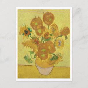 Sunflowers by Vincent Van Gogh Postcard