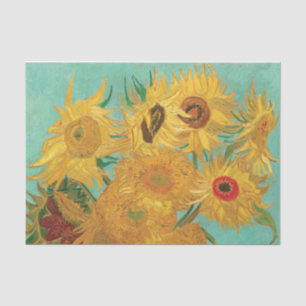 Sunflowers by Vincent Van Gogh  Tissue Paper