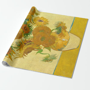 Sunflowers by Vincent Van Gogh Wrapping Paper