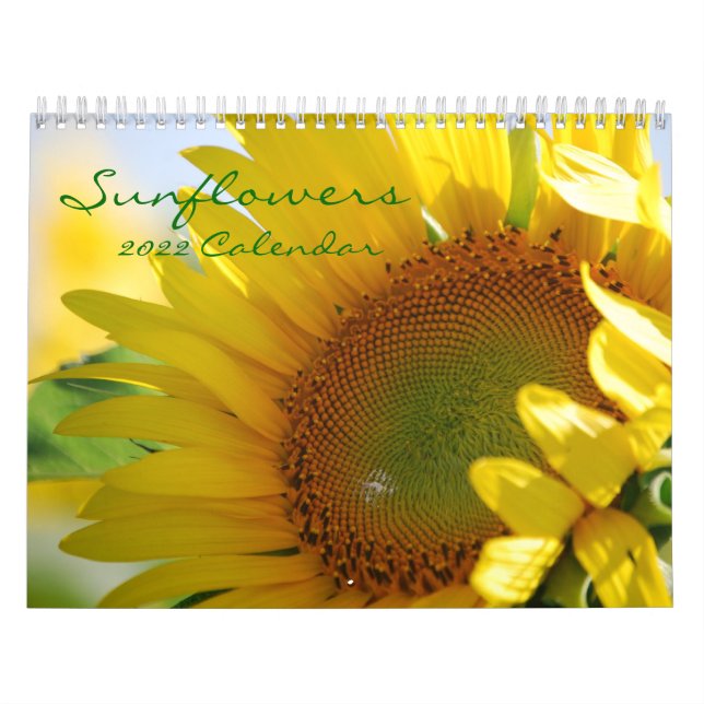 Sunflowers Calendar (Cover)