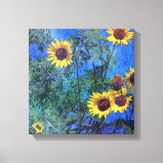 Sunflowers Canvas Print (Front)