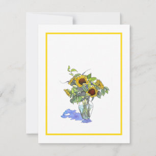 Sunflowers Card