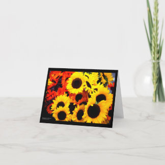 Sunflowers Card