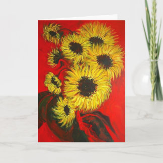 SUNFLOWERS CARD