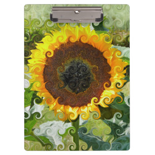SUNFLOWERS CLIPBOARD
