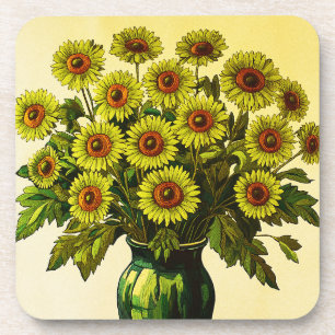 Sunflowers Coaster