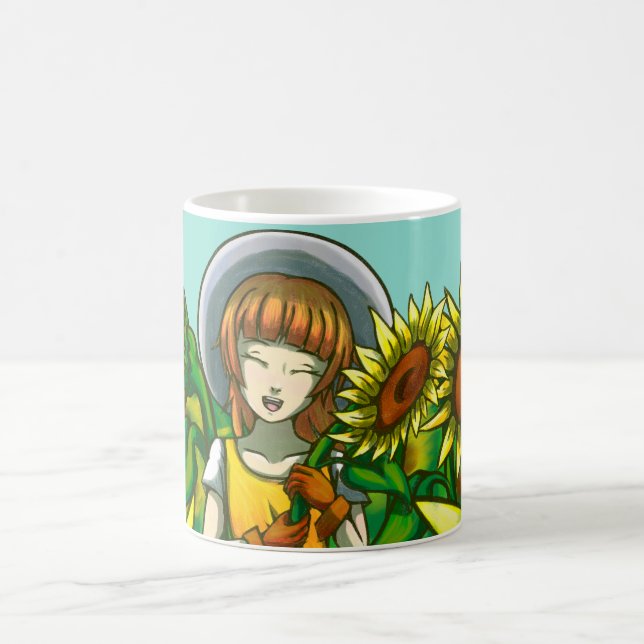 Sunflowers Coffee Mug (Center)