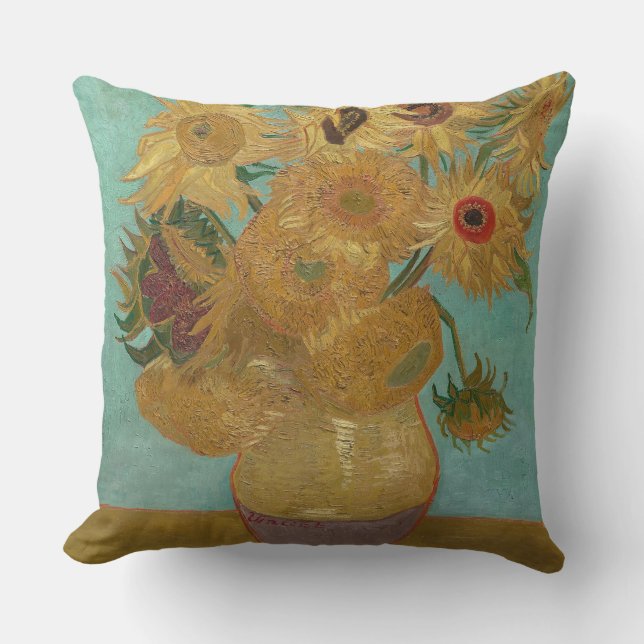 Sunflowers Cushion (Front)