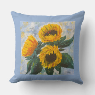 Sunflowers cushion