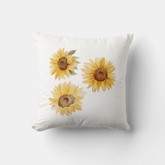 Sunflowers Cushion (Front)