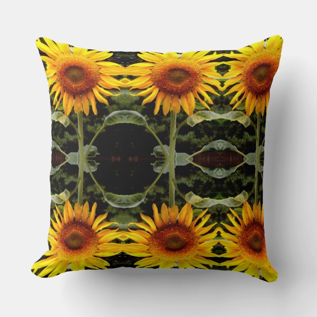 Sunflowers Cushion (Front)