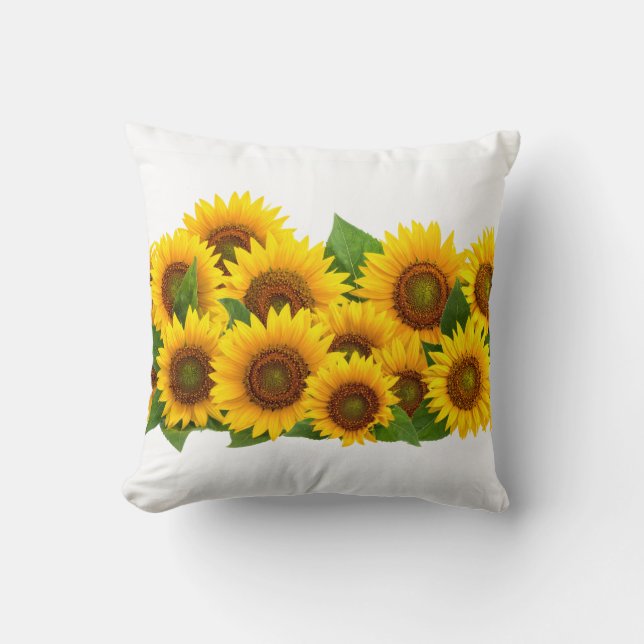 Sunflowers Cushion (Front)