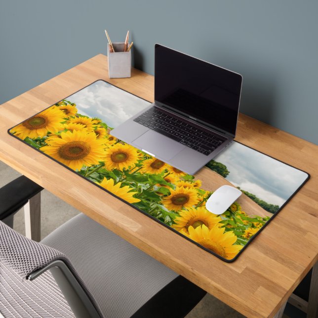 Sunflowers Desk Mat (Office 2)