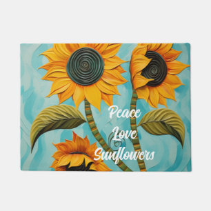 Sunflowers Doormat