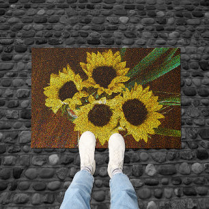 Sunflowers Doormat