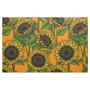 Sunflowers Fabric