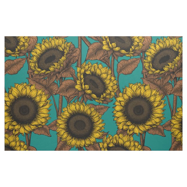 Sunflowers Fabric (Fat Quarter)