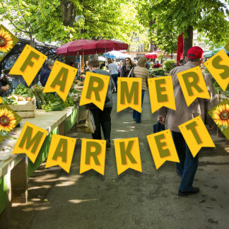 Sunflowers Farmers Market  Bunting