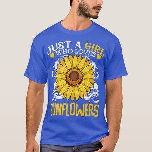 Sunflowers Florist Inspired Flower Botanical Plant T-Shirt